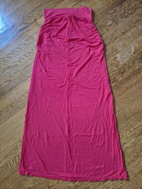 Charlotte Russe Vibrant Hot Pink Tube Skirt